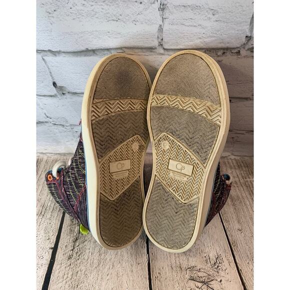 OP OCEAN PACIFIC Unisex Kids Multicolor High Top Sneakers / Size: 2 - Picture 5 of 9